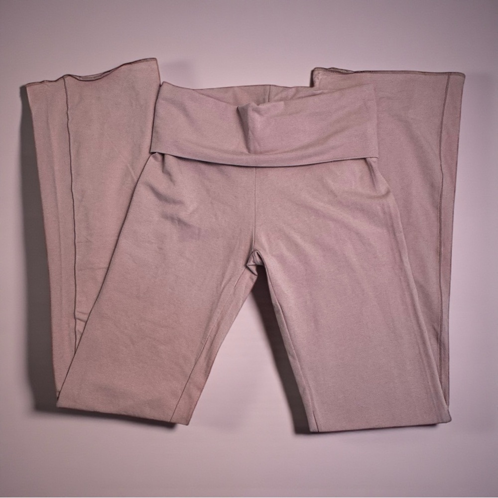 ⋆.ೃ࿔🌸*:･ RARE SKIMS Cotton Jersey Fold Over Pants | Dusk | M | NWT